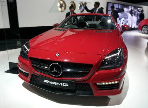 samochód mercedes